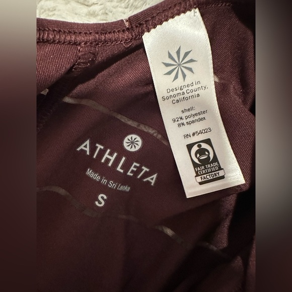 Athleta Women's Size S Basic Purple Plum
Workout Tank Round Neck - Picture 7 of 9